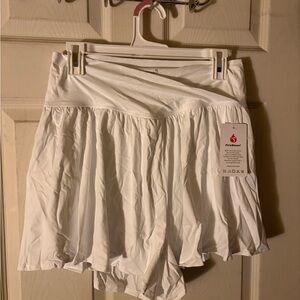 Women's White Shorts